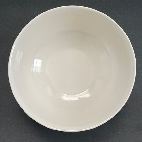 Mikasa English Countryside White 9” Stoneware Serving Salad Bowl Discontinued - Picture 11 of 16